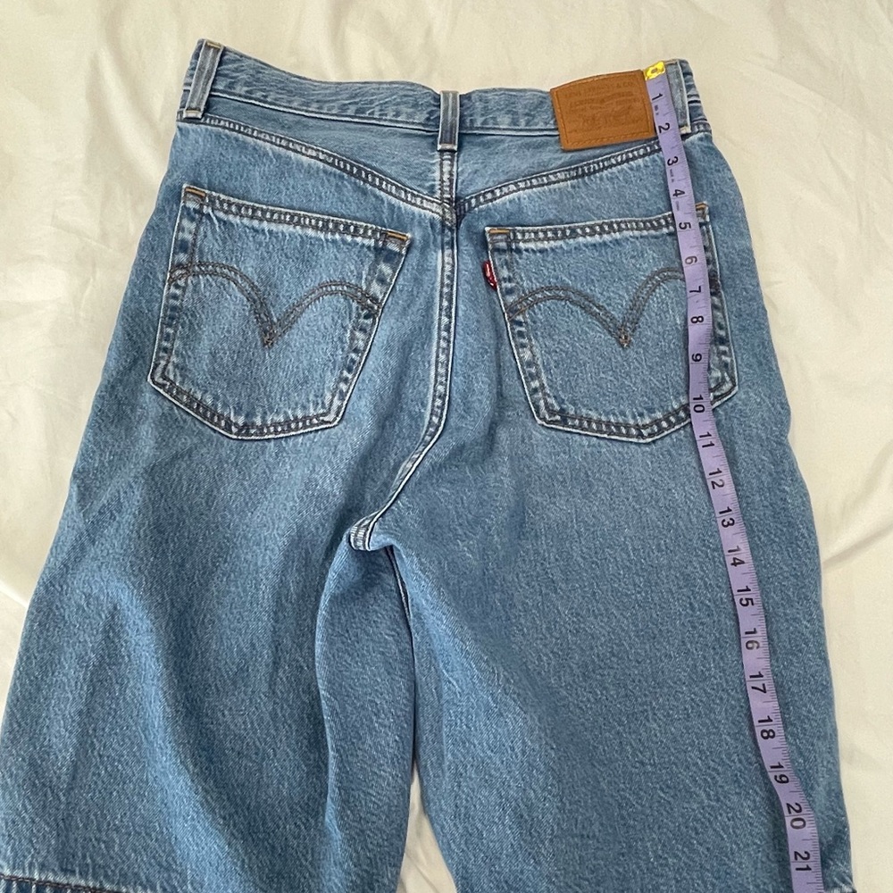 Levis denim shorts